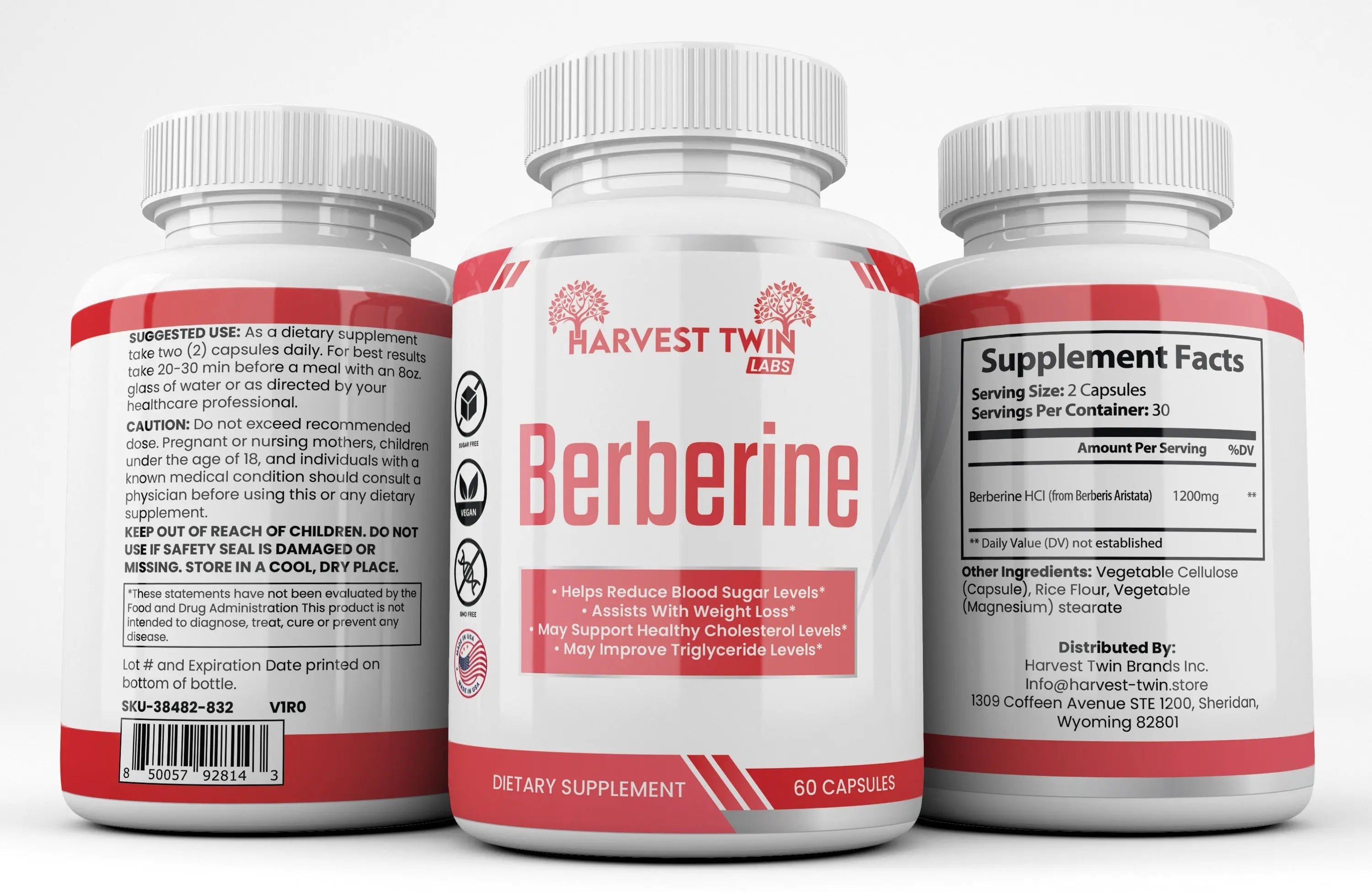 Berberine | Harvest Twin Labs
