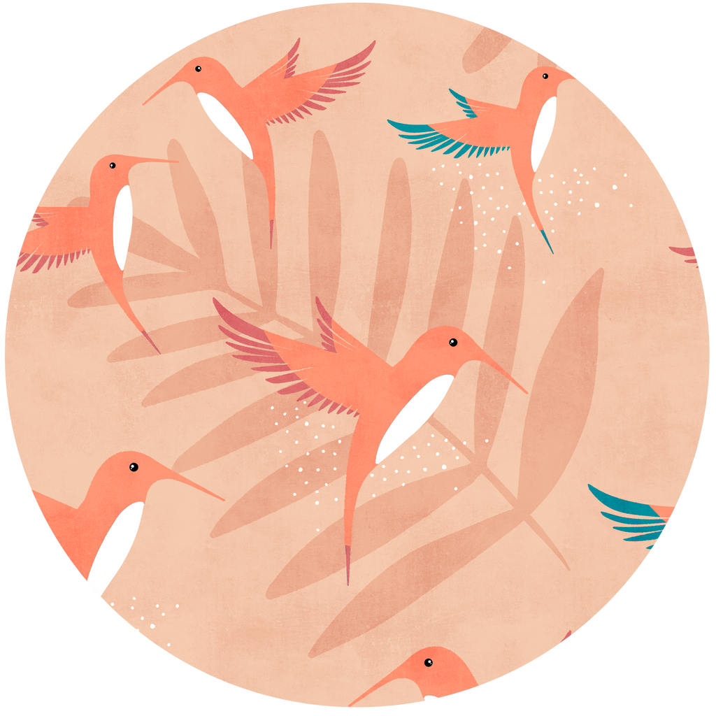 Pink Hummingbird BabySwing
