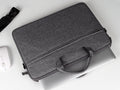 Mala de transporte para computador portátil Techancy TW2778, Preto, 14,1/15,4 polegadas, alça ajustável para o ombro