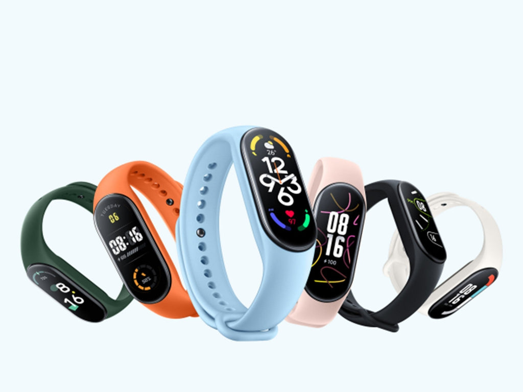 Techancy Pulseira De Silicone Branca KC2107, Compatível Com A Mi7 Smart Band, Material De Silicone, Macio E Confortável.