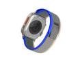 Techancy Faixa Desportiva Preta KC2121, Compatível Com Apple Watch Ultra 42 Mm/44 Mm/45 Mm/49 Mm, Nylon E Velcro, Fecho Ajustável.